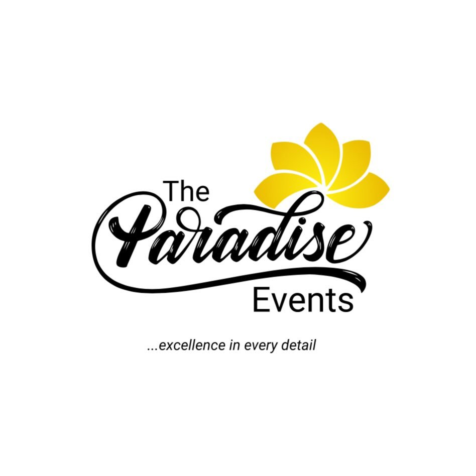 The Paradise Events logo — press and partners of The Official Folarin